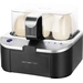 EMERIO EB-123177.12 Eierkocher BPA-frei Schwarz, Edelstahl EMERIO EB-123177.12 Eierkocher BPA-frei Schwarz, Edelstahl
