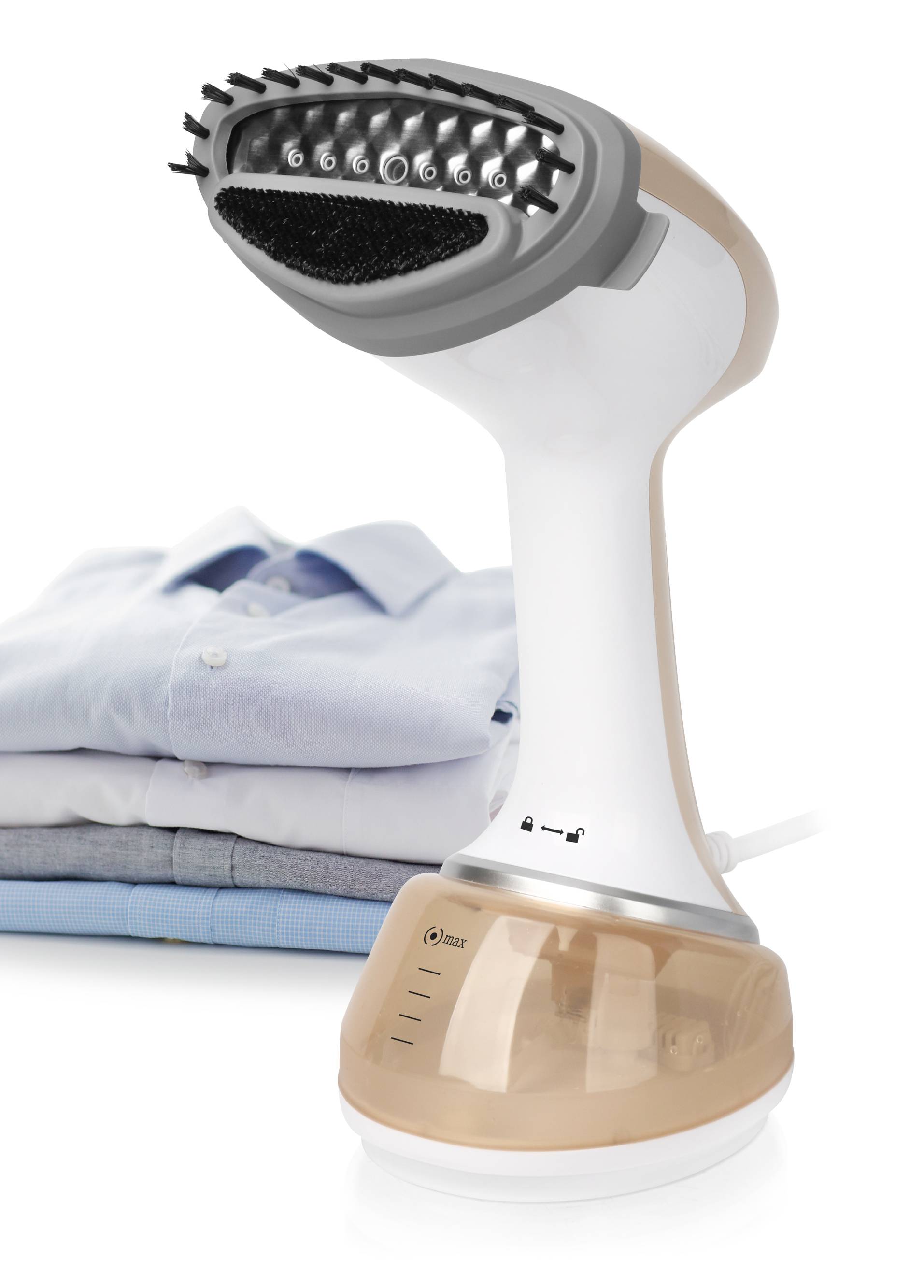 EMERIO SB-130292 Dampfglätter Weiß