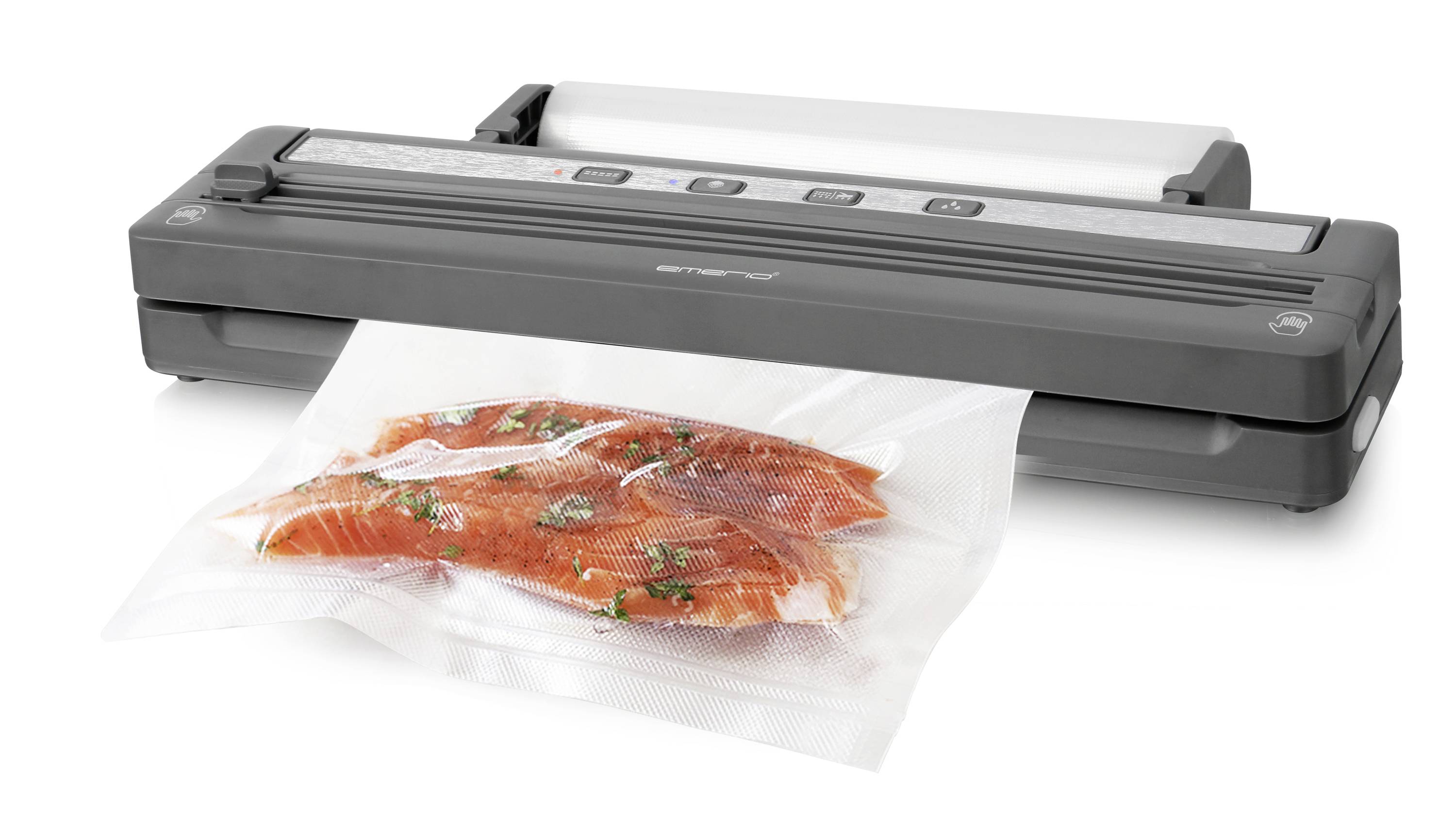 EMERIO VS-130802 VS-130802 Vakuumierer BPA-frei (B x H x T) 372 x 62 x 97mm