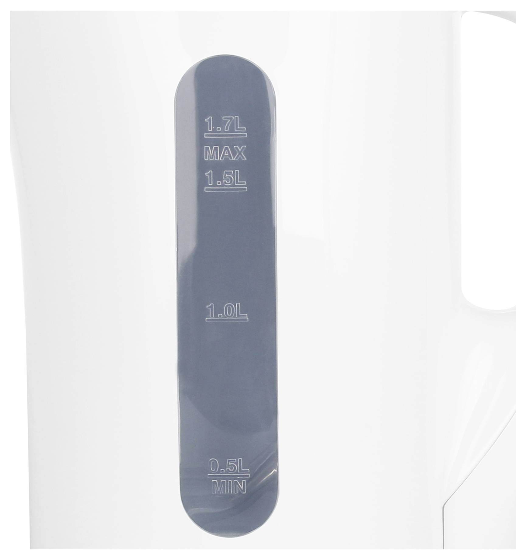EMERIO WK-123483.1 Wasserkocher BPA-frei, Überhitzungsschutz Weiß Fassungsvermögen: 1.7l