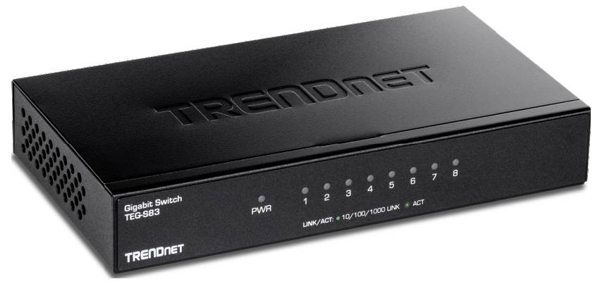 TrendNet TEG-S83 Netzwerk Switch