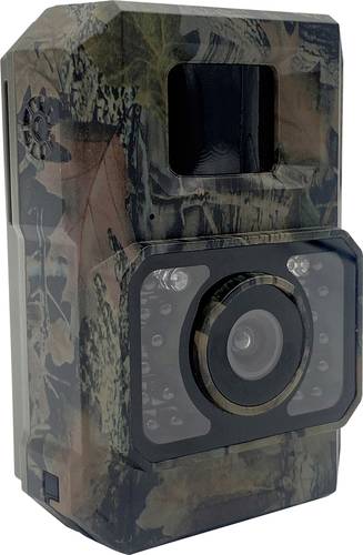 Berger & Schröter Mini 48 MP Wildkamera 48 Megapixel inkl. Solarladegerät mit Li-Ion-Akku Camouflag