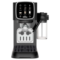 Arzum OK0032-0500 Espressomaschine mit Siebträger Chrom mit Milchbehälter, mit Milchaufschäumdüse Arzum OK0032-0500 Espressomaschine mit Siebträger Chrom mit Milchbehälter, mit Milchaufschäumdüse