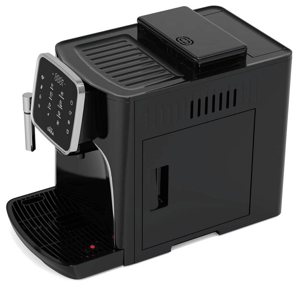 arzum OK0030-0500 Kaffeemaschine Chrom mit Milchaufschäumdüse