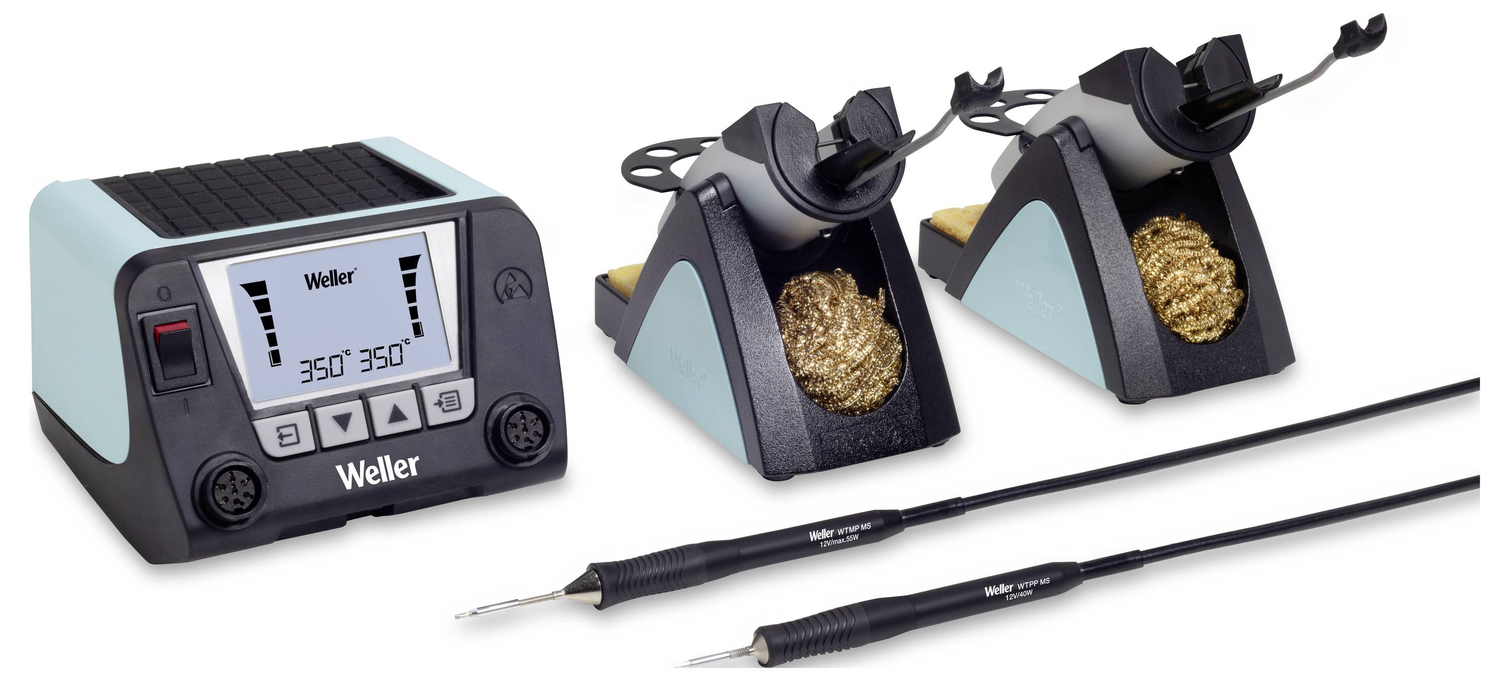 Weller WT2022M Lötstation Set 40W 100 - 450°C inkl. Lötspitze, inkl. Ablage