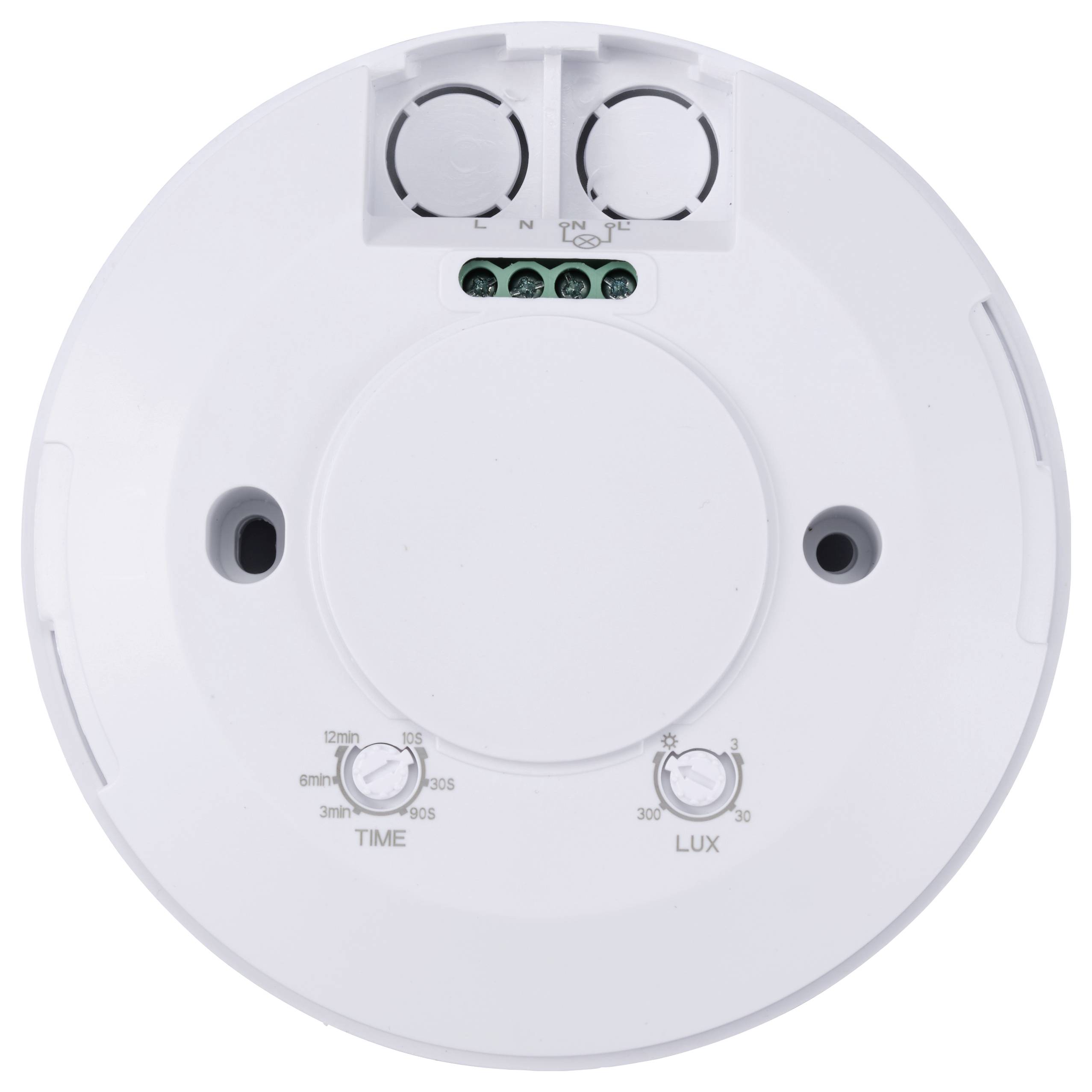 Sygonix SY-6683270 Decke, Aufputz Präsenzmelder 360° Relais Weiß