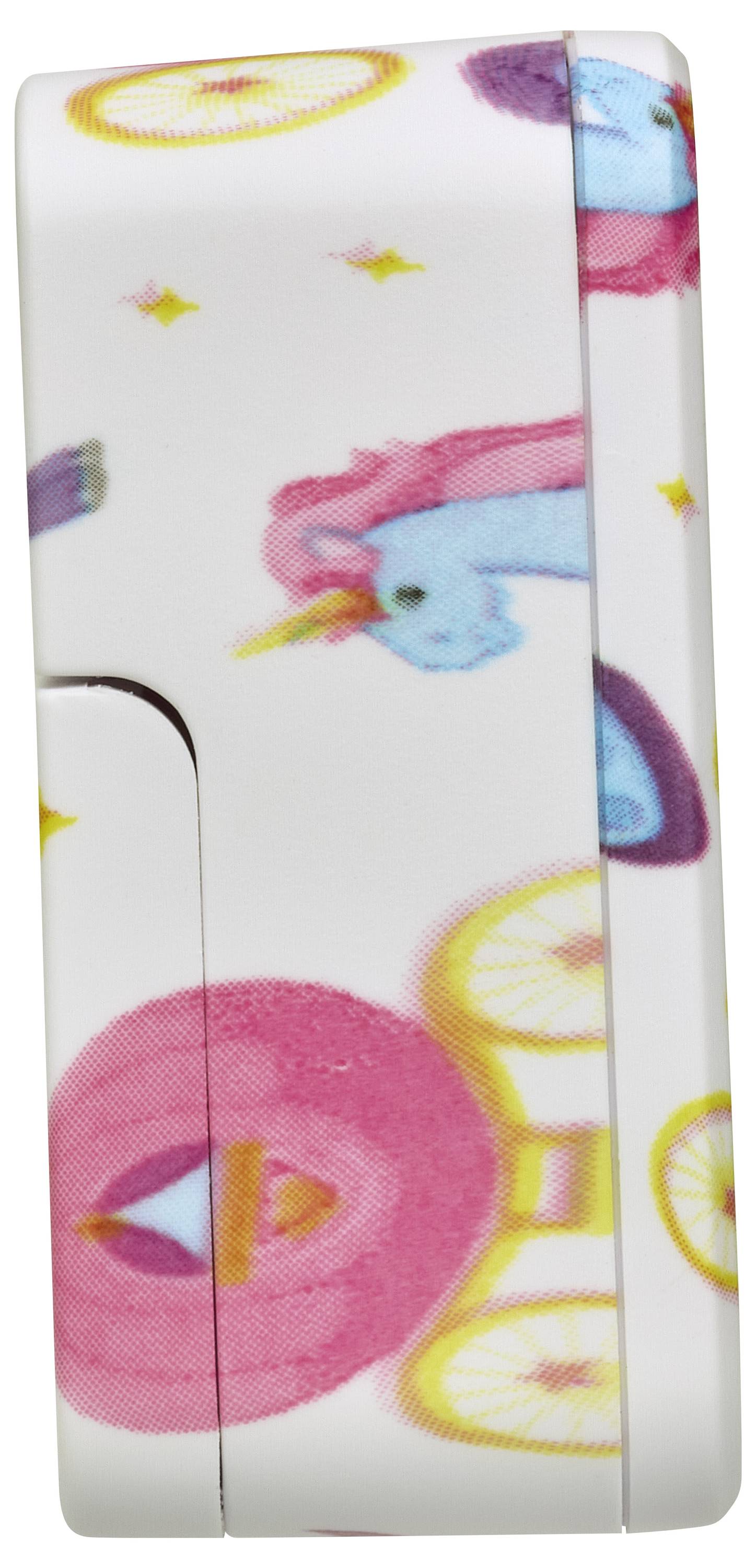 TFA Dostmann 60.2044.41 Quarz Wecker Bunt Alarmzeiten 1