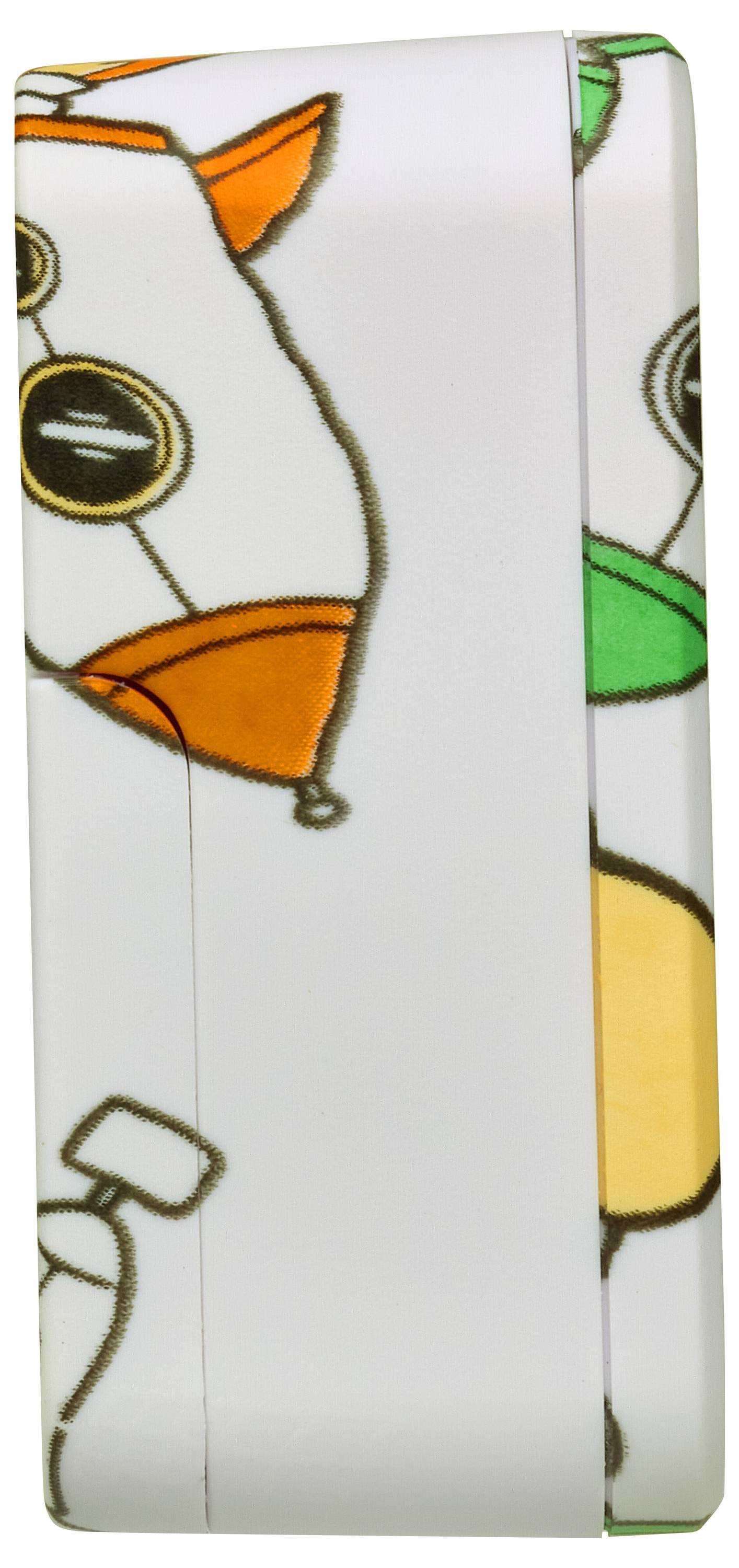 TFA Dostmann 60.2044.42 Quarz Wecker Bunt Alarmzeiten 1