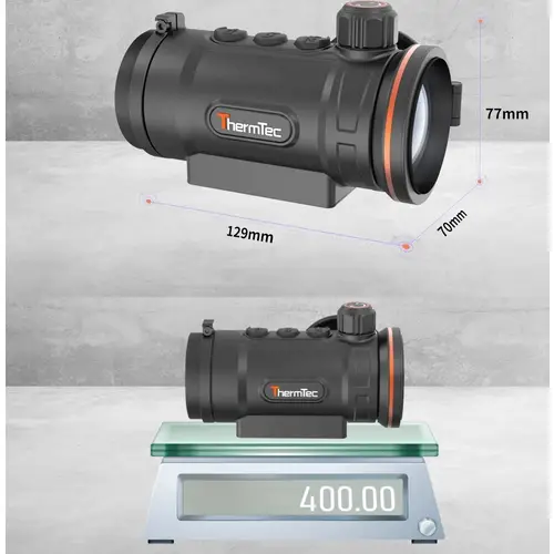 ThermTec Hunt 335 Clip on 13.090 Monokular 3.3 x ThermTec Hunt 335 Clip on 13.090 Monokular 3.3 x
