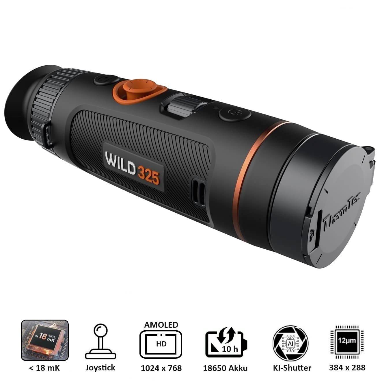 ThermTec Wild 325 25mm Linse 13.148 Monokular 2.4 x 25mm