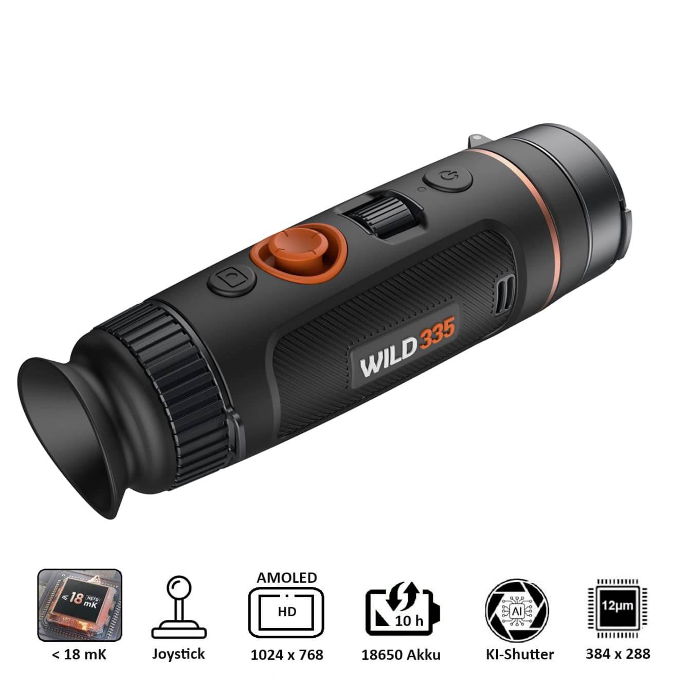 ThermTec Wild 335 35mm Linse 13.149 Monokular 3.3 x 35mm