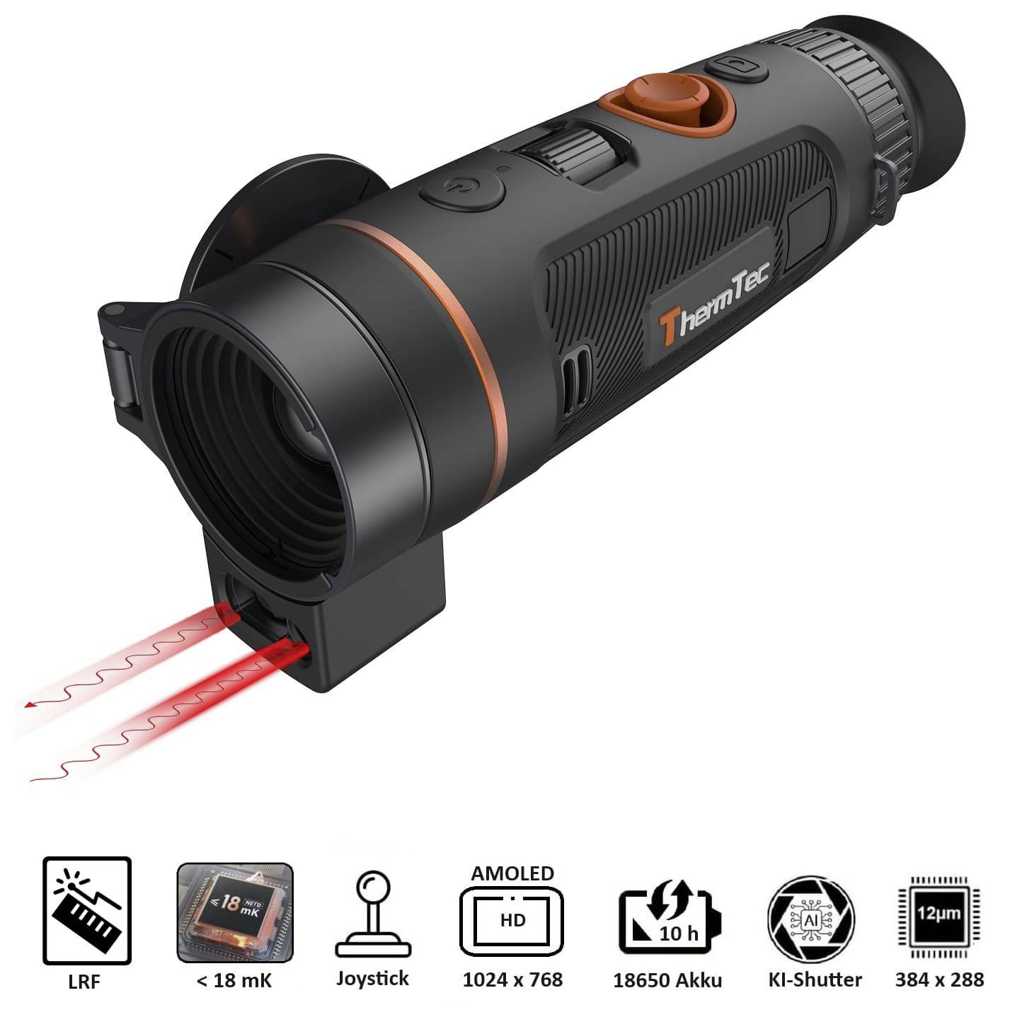 ThermTec Wild 335L 35mm LRF Linse 13.150 Monokular 3.3 x 35mm