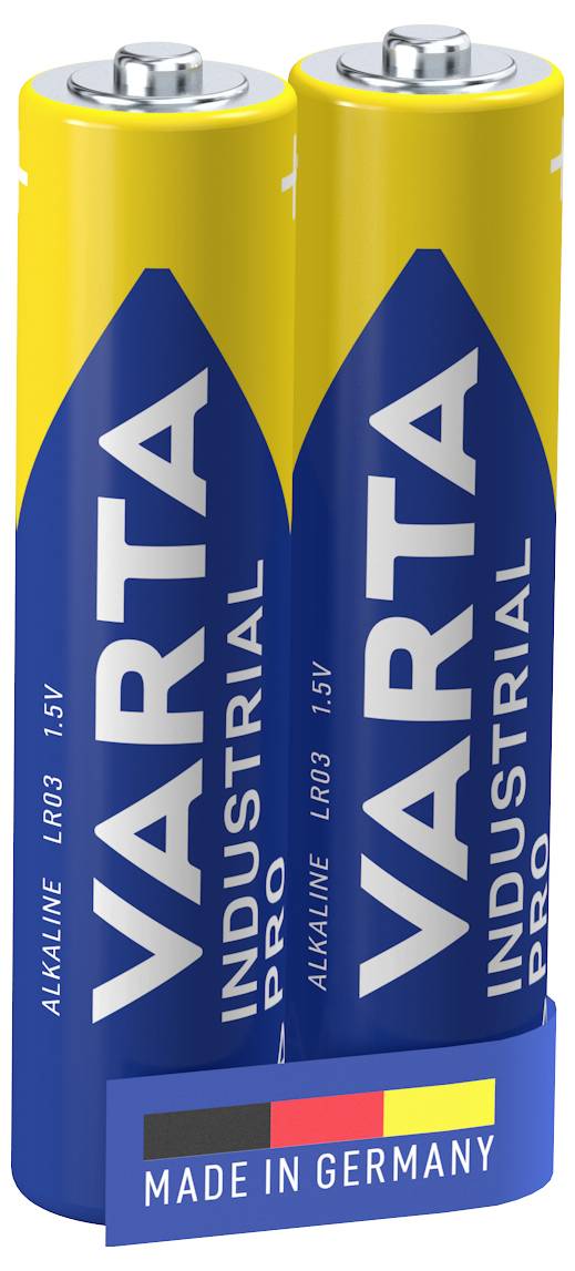 Varta Industrial Pro Micro (AAA)-Batterie Alkali-Mangan 1.5V 2St.