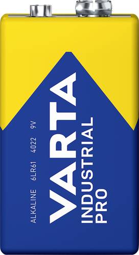 Varta 9 V Block-Batterie Alkali-Mangan 9 V 272 St.