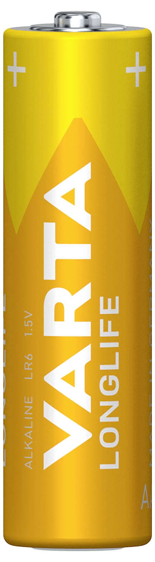 Varta Longlife Mignon (AA)-Batterie Alkali-Mangan 2800 mAh 1.5V 4St.