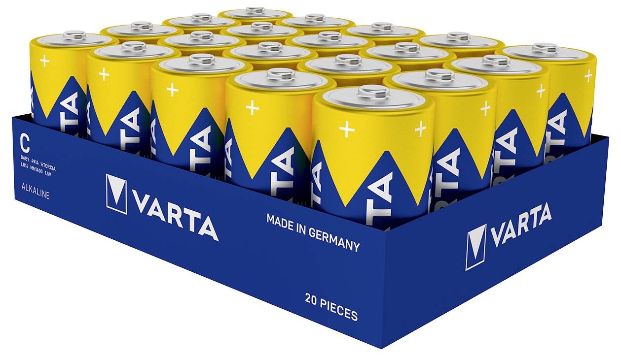 Varta Longlife Power C Stück Baby (C)-Batterie Alkali-Mangan 1.5V 20St.