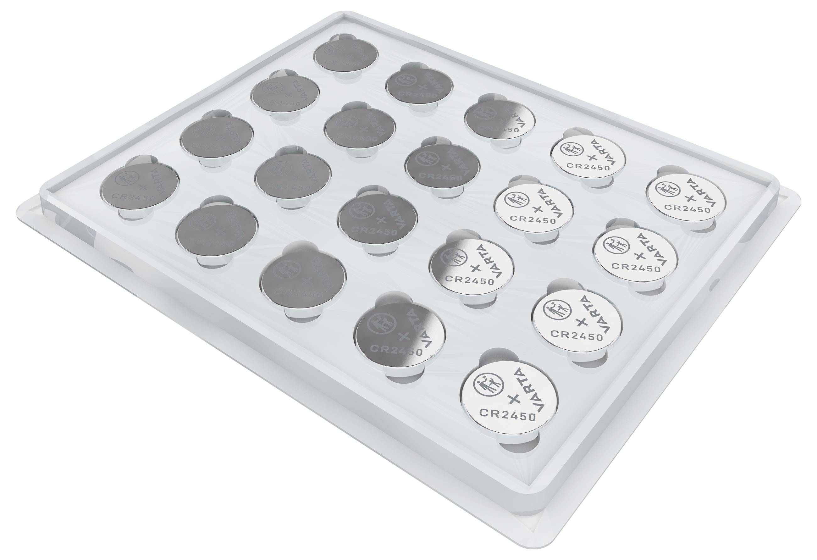 Varta Knopfzelle CR 2450 3 V 20 St. Lithium LITHIUM Coin CR2450 OEM