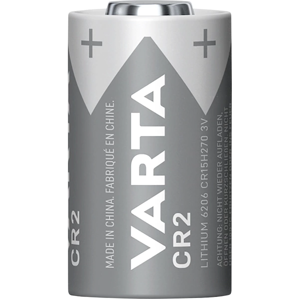 Varta LITHIUM Cylindrical CR2 OEM Fotobatterie CR 2 Lithium 880 mAh 3 V 1 St. Varta LITHIUM Cylindrical CR2 OEM Fotobatterie CR 2 Lithium 880 mAh 3 V 1 St.