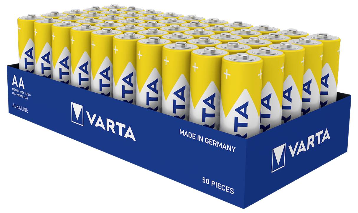 Varta ENERGY Mignon (AA)-Batterie Alkali-Mangan 1.5V 50St.