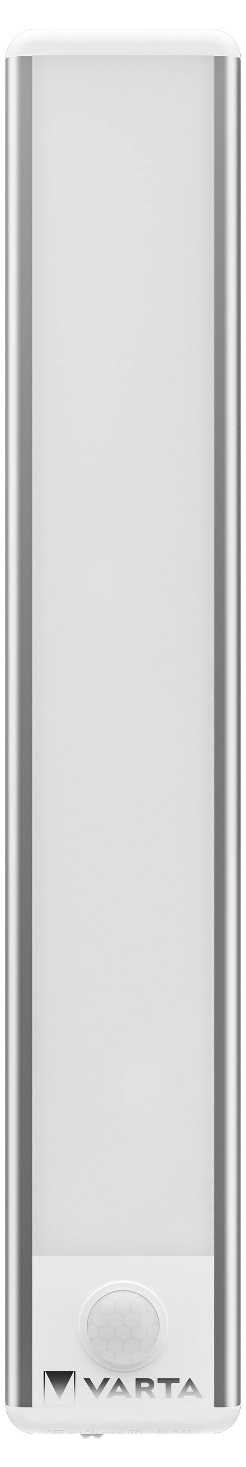 Varta 17624101111 Motion Sensor Slim Light Rechargeable Box Mobile Kleinleuchte mit Bewegungsmelder Weiß