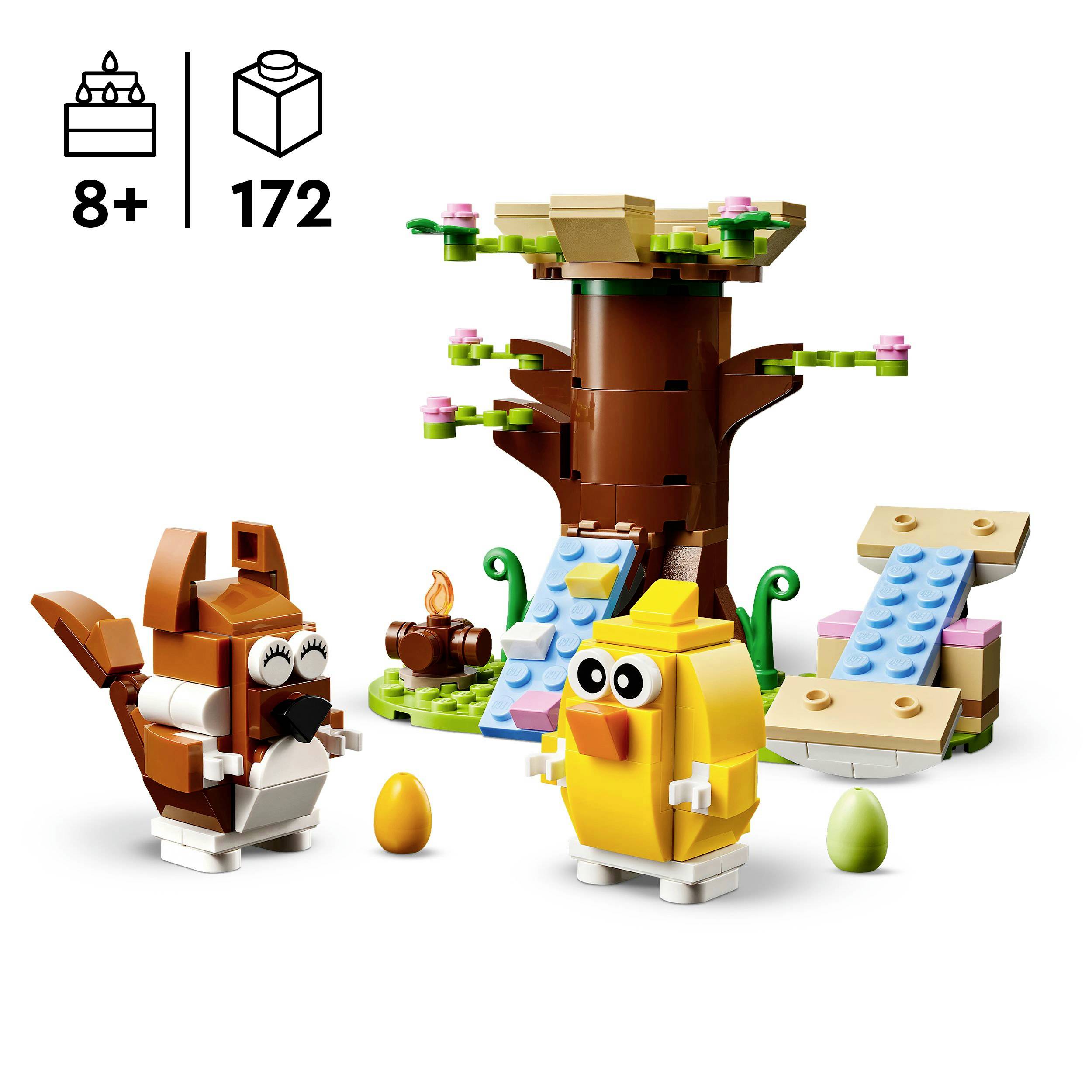 LEGO® ICONS™ 40709 Frühlingstierspielplatz