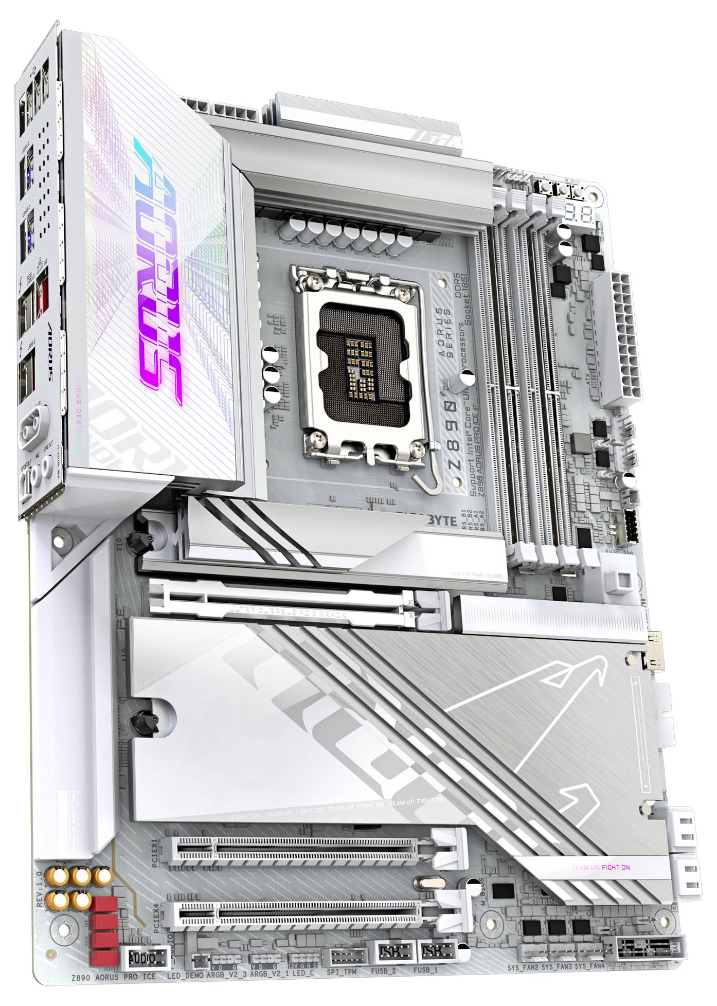 Gigabyte Z890 AORUS PRO ICE Mainboard Sockel (PC) Intel® LGA 1851 Formfaktor (Details) ATX Mainboard-Chipsatz Intel® Z890