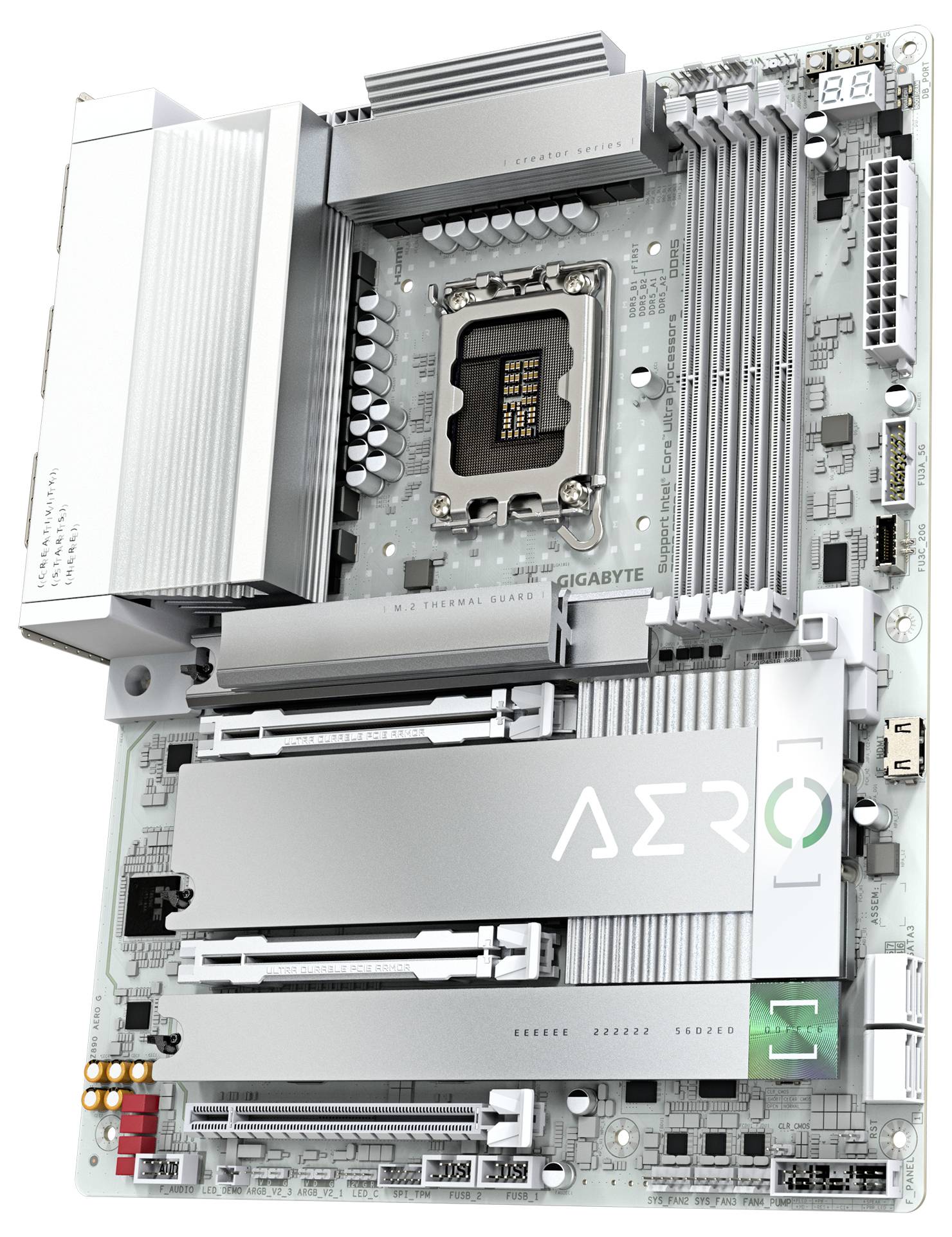 Gigabyte Z890 AERO G Mainboard Sockel (PC) Intel® LGA 1851 Formfaktor (Details) ATX Mainboard-Chipsatz Intel® Z890