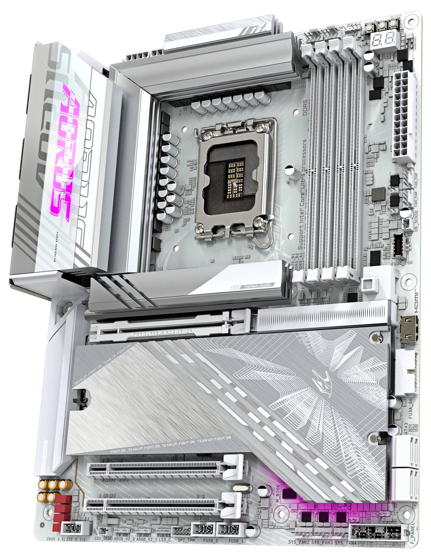 Gigabyte Z890A ELITE X ICE Mainboard Sockel (PC) Intel® LGA 1851 Formfaktor (Details) ATX Mainboard-Chipsatz Intel® Z890