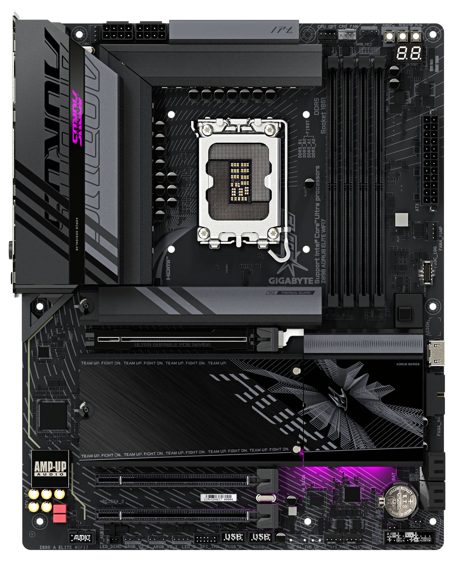 Gigabyte Z890A ELITE WIFI7 Mainboard Sockel (PC) Intel® LGA 1851 Formfaktor (Details) ATX Mainboard-Chipsatz Intel® Z890