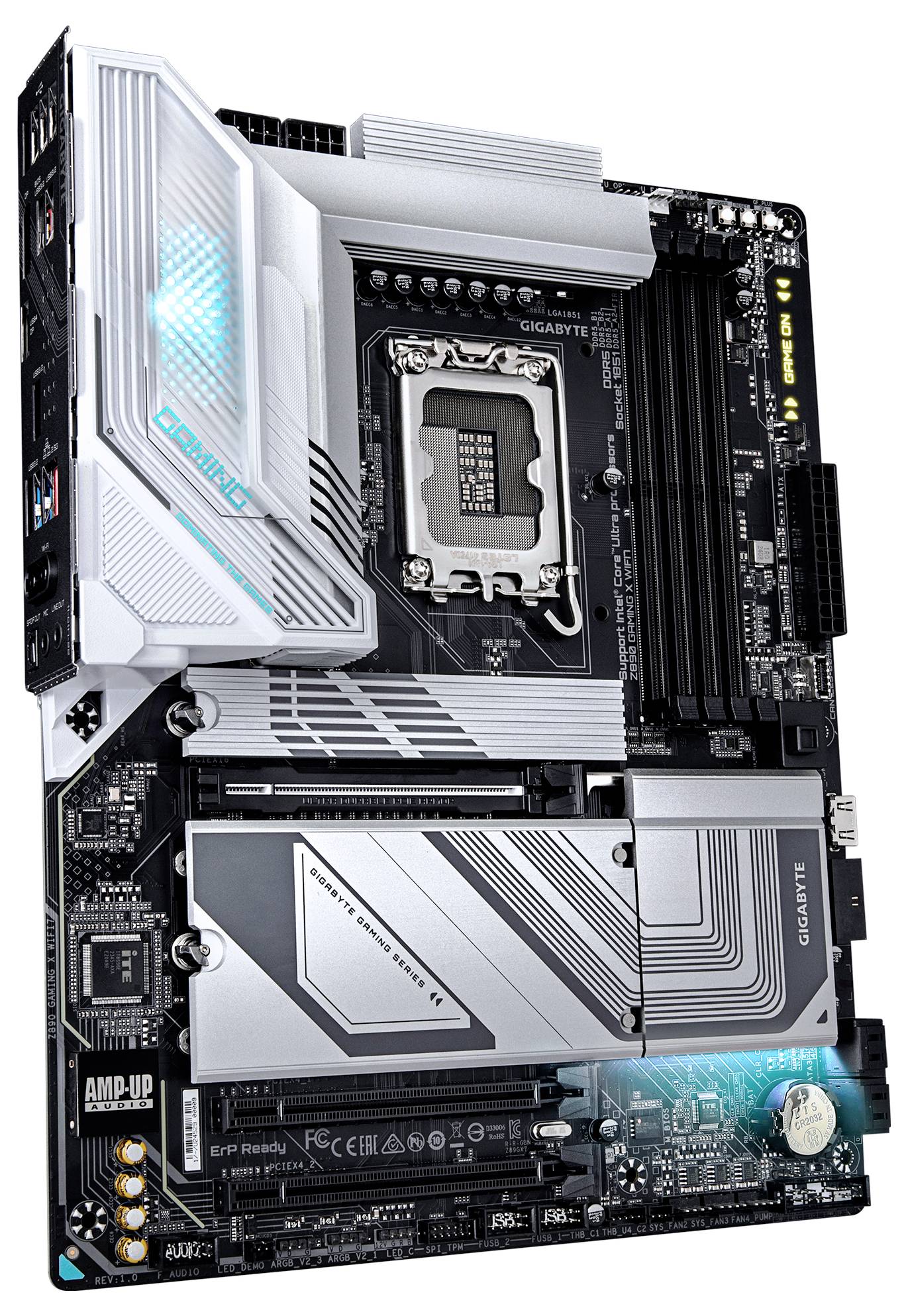 Gigabyte Z890 GAMING X WIFI7 Mainboard Sockel (PC) Intel® LGA 1851 Formfaktor (Details) ATX Mainboard-Chipsatz Intel® Z890