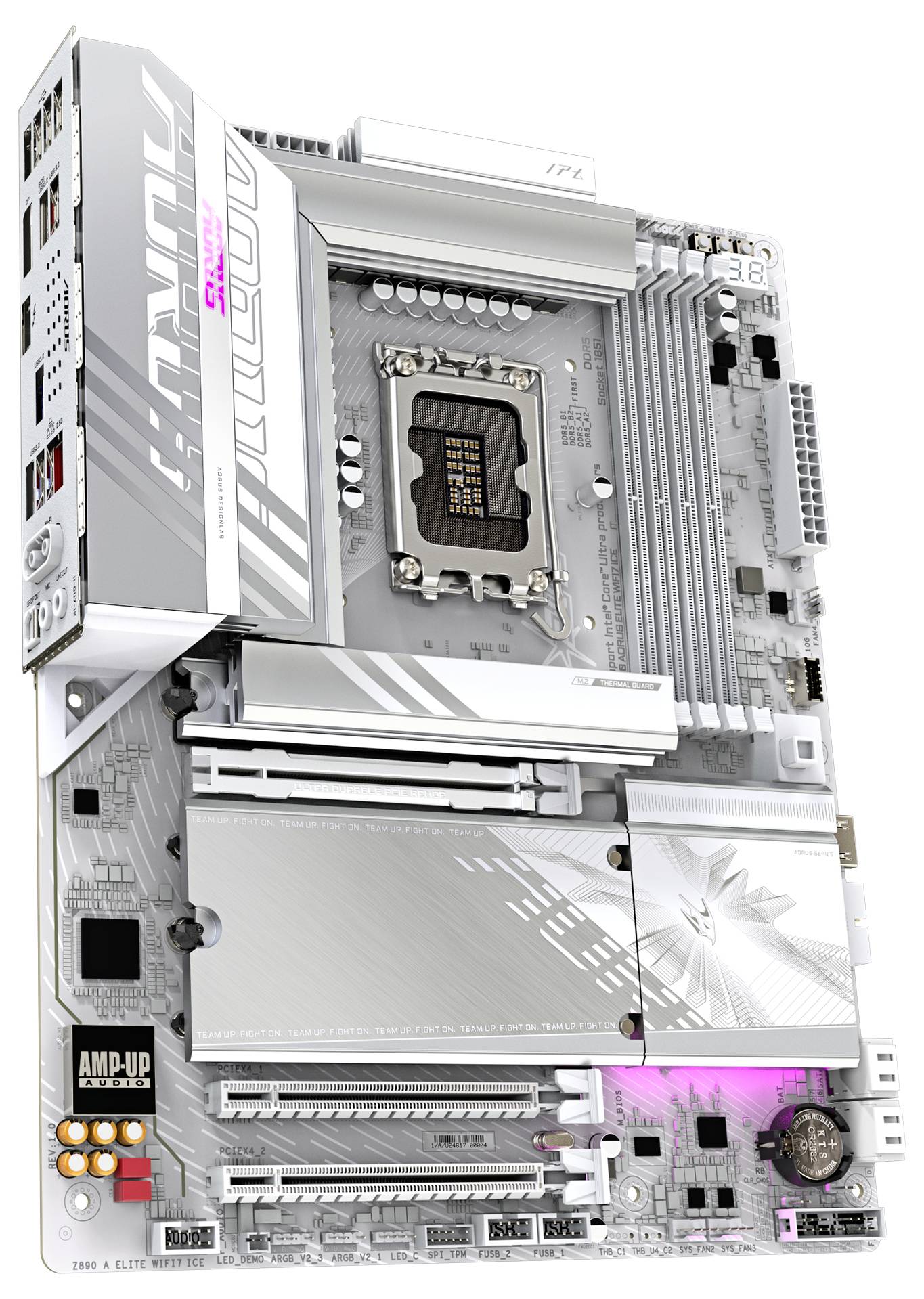Gigabyte Z890M A ELITE WF7 ICE Mainboard Sockel (PC) Intel® LGA 1851 Formfaktor (Details) ATX Mainboard-Chipsatz Intel® Z890