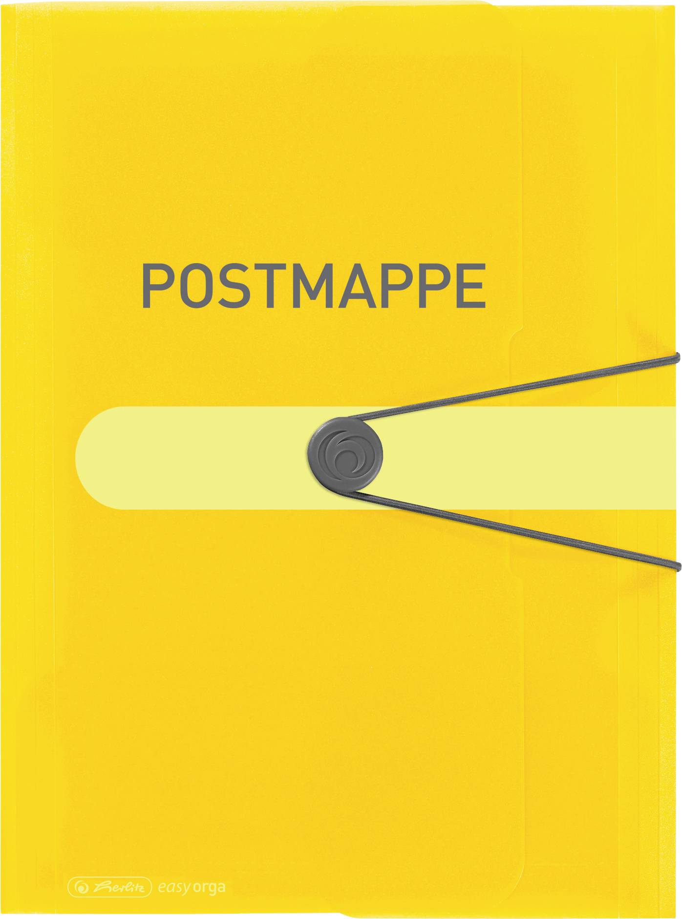 Herlitz Sammelmappe 11394343 DIN A4 Transparent-Gelb 1St.