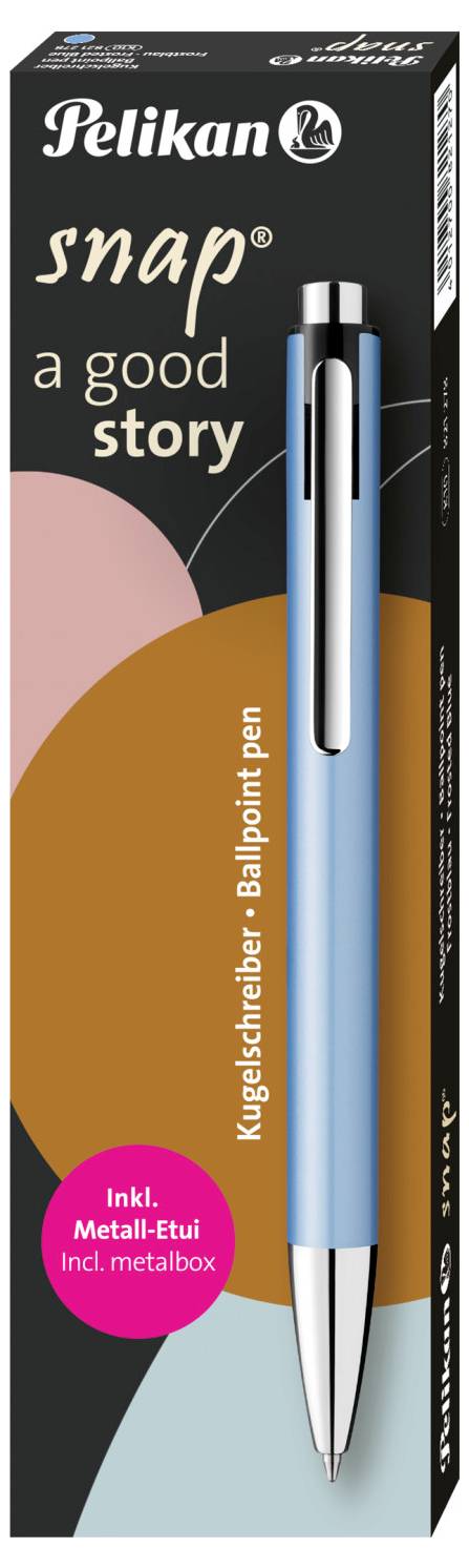 Pelikan Snap Metalic K10 821278 Kugelschreiber Schreibfarbe: Blau 1St.
