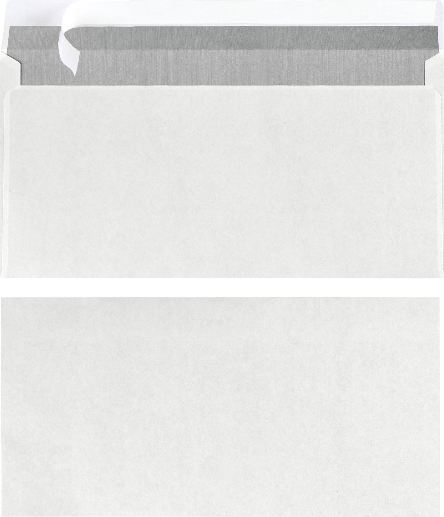 Herlitz Briefumschlag DIN lang Weiß 10419307