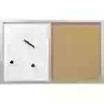 Herlitz Magnettafel, Whiteboard 10685394 (B x H) 600mm x 400mm Silber, Kork 10685394 Herlitz Magnettafel, Whiteboard 10685394 (B x H) 600mm x 400mm Silber, Kork 10685394