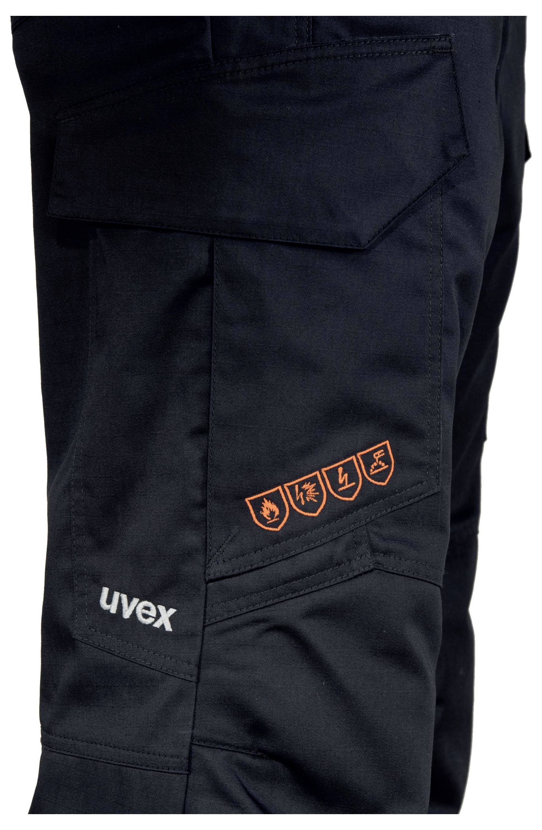 Uvex 8849308 Bundhose Graphit Kleider-Größe: 50
