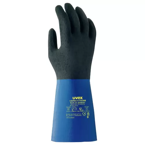 Uvex 6055707 rubiflex S XG35B Chemiekalienhandschuh Größe (Handschuhe): 7 1 Paar Uvex 6055707 rubiflex S XG35B Chemiekalienhandschuh Größe (Handschuhe): 7 1 Paar