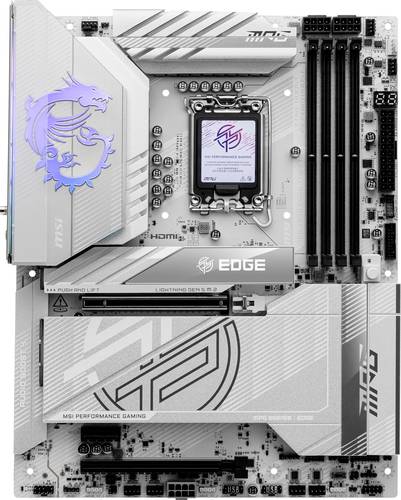 MSI MPG Z890 Edge TI Wifi Mainboard Sockel (PC) Intel® LGA 1851 Formfaktor (Details) ATX Mainboard-