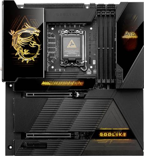 MSI MEG Z890 GODLIKE Mainboard Sockel (PC) Intel® LGA 1851 Formfaktor (Details) ATX Mainboard-Chips