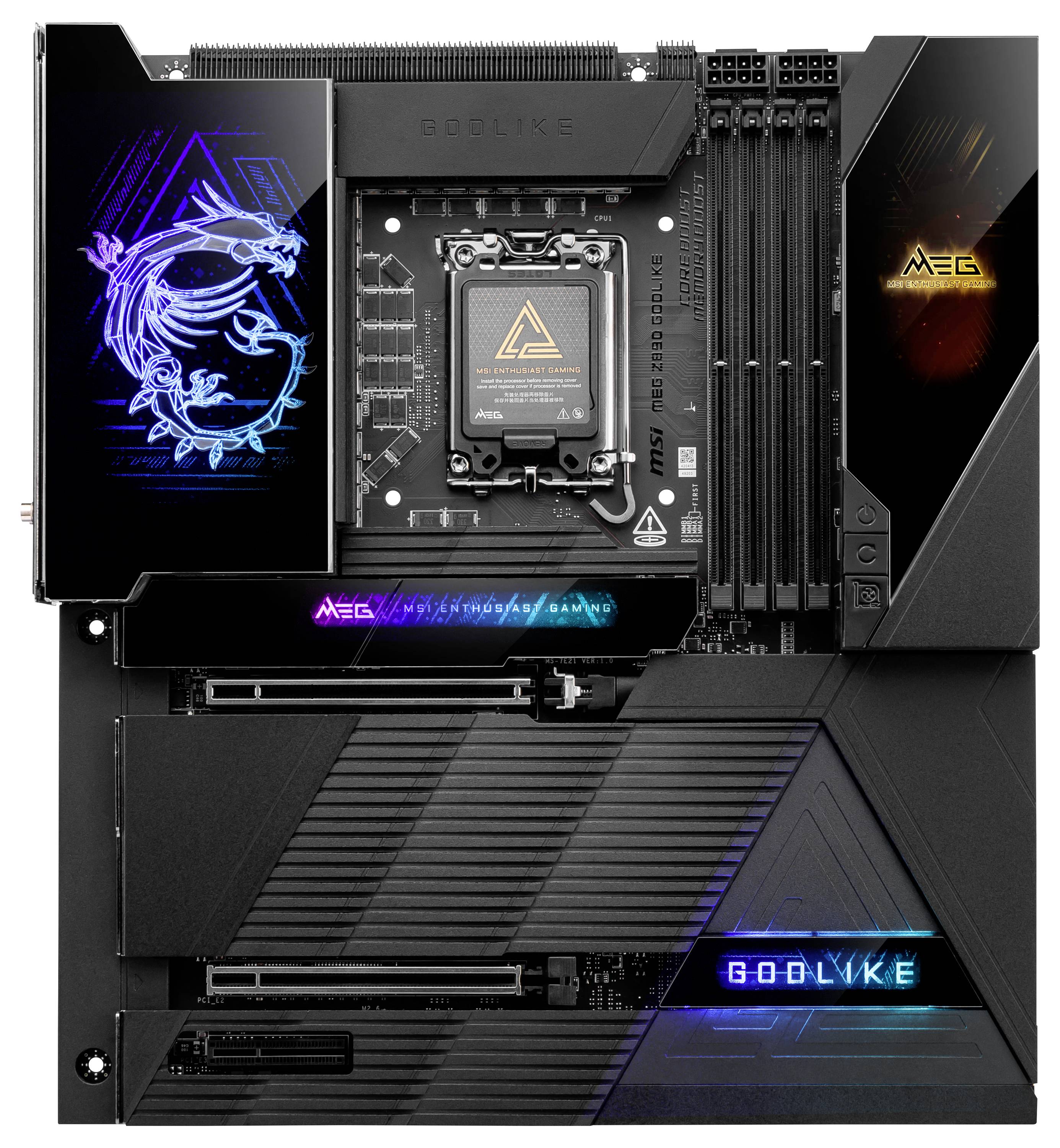 MSI MEG Z890 GODLIKE Mainboard Sockel (PC) Intel® LGA 1851 Formfaktor (Details) ATX Mainboard-Chipsatz Intel® Z890