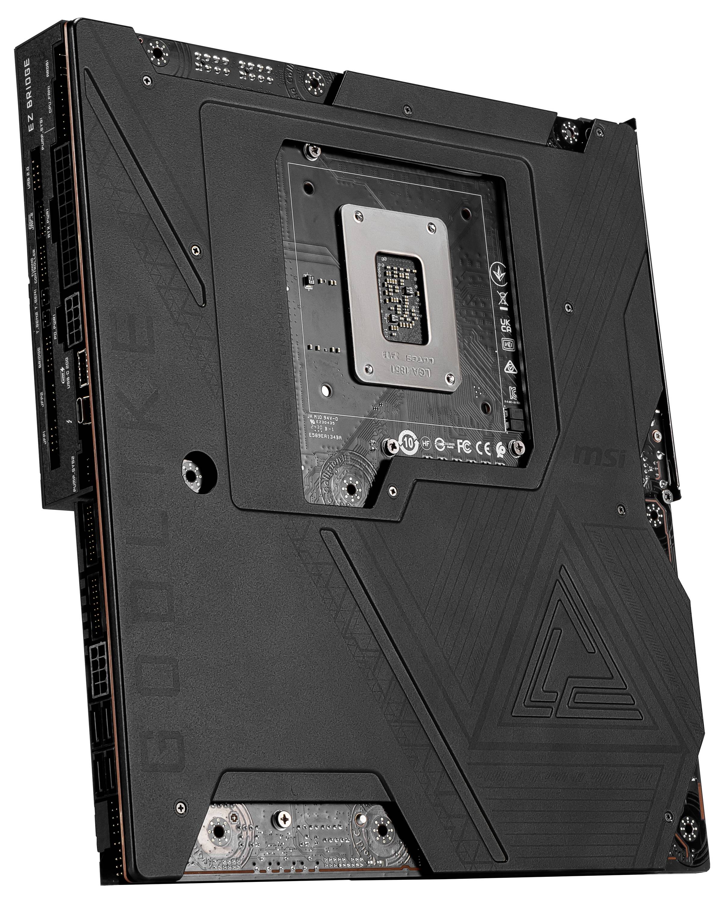 MSI MEG Z890 GODLIKE Mainboard Sockel (PC) Intel® LGA 1851 Formfaktor (Details) ATX Mainboard-Chipsatz Intel® Z890