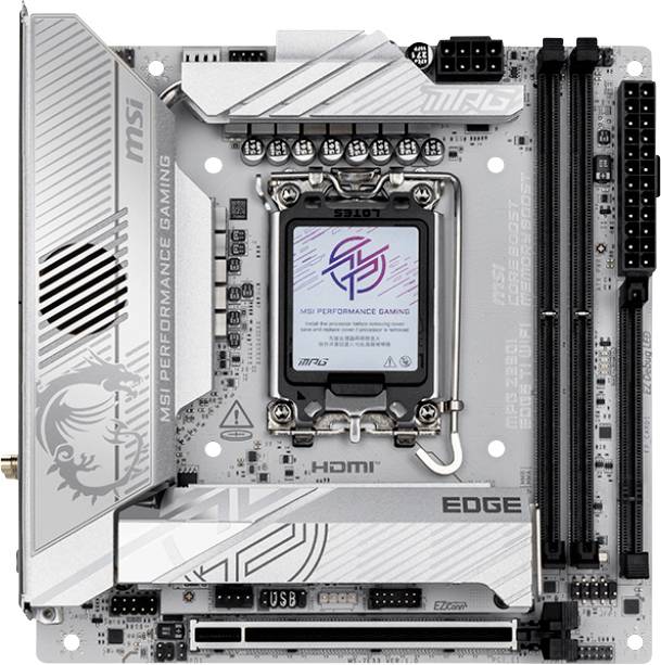 MSI MPG Z890I EDGE TI WIFI Mainboard Sockel (PC) Intel® LGA 1851 Formfaktor (Details) Mini-ITX Mainboard-Chipsatz Intel® Z890