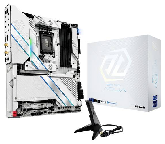 ASRock Z890 TAICHI AQUA Mainboard Sockel (PC) Intel® LGA 1851 Formfaktor (Details) ATX Mainboard-Chipsatz Intel® Z890