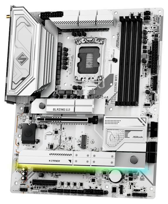 ASRock Z890 Steel Legend WiFi Mainboard Sockel (PC) Intel® LGA 1851 Formfaktor (Details) ATX Mainboard-Chipsatz Intel® Z890
