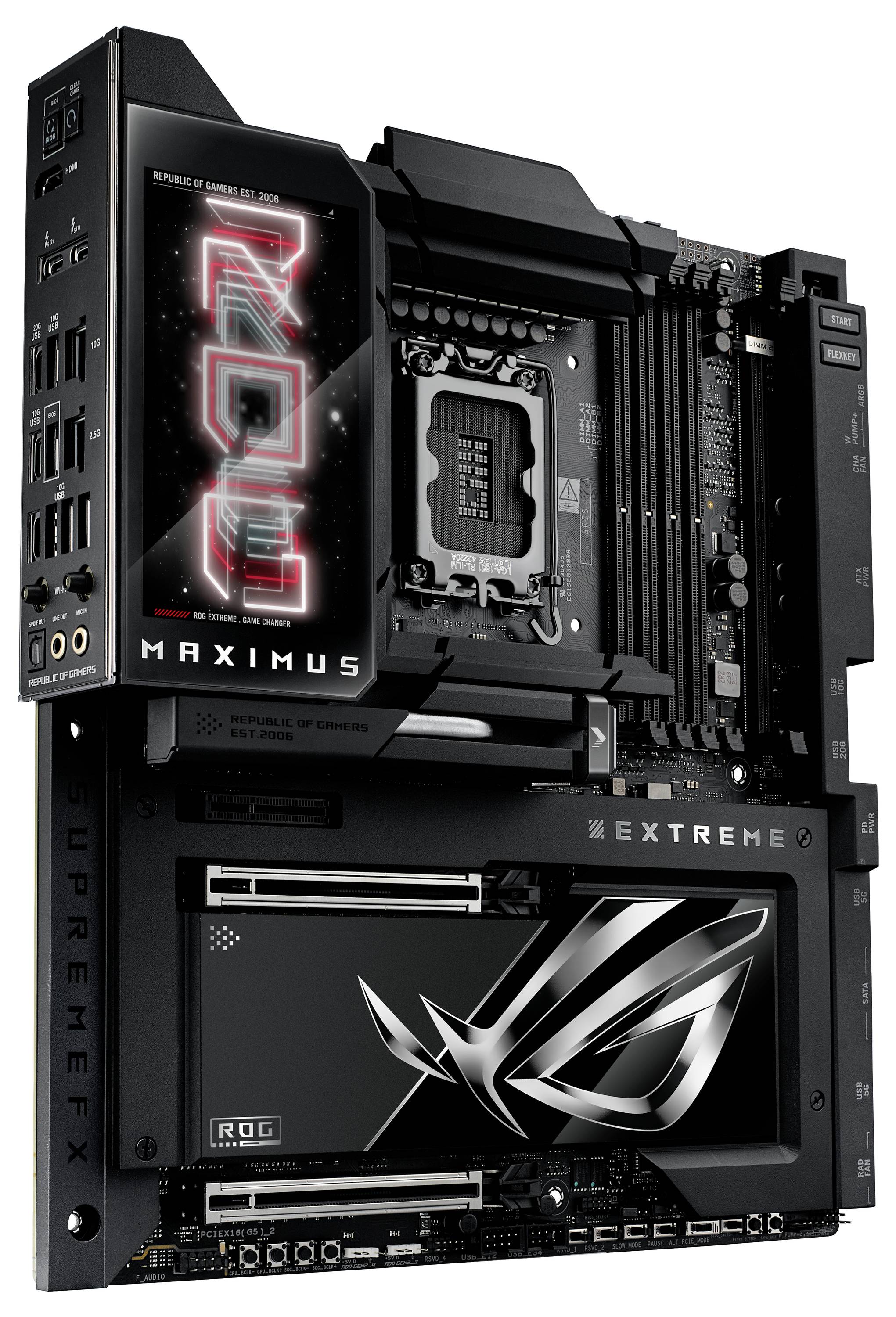 Asus ROG MAXIMUS Z890 EXTREME Mainboard Sockel (PC) Intel® LGA 1851 Formfaktor (Details) ATX Mainboard-Chipsatz Intel® Z890