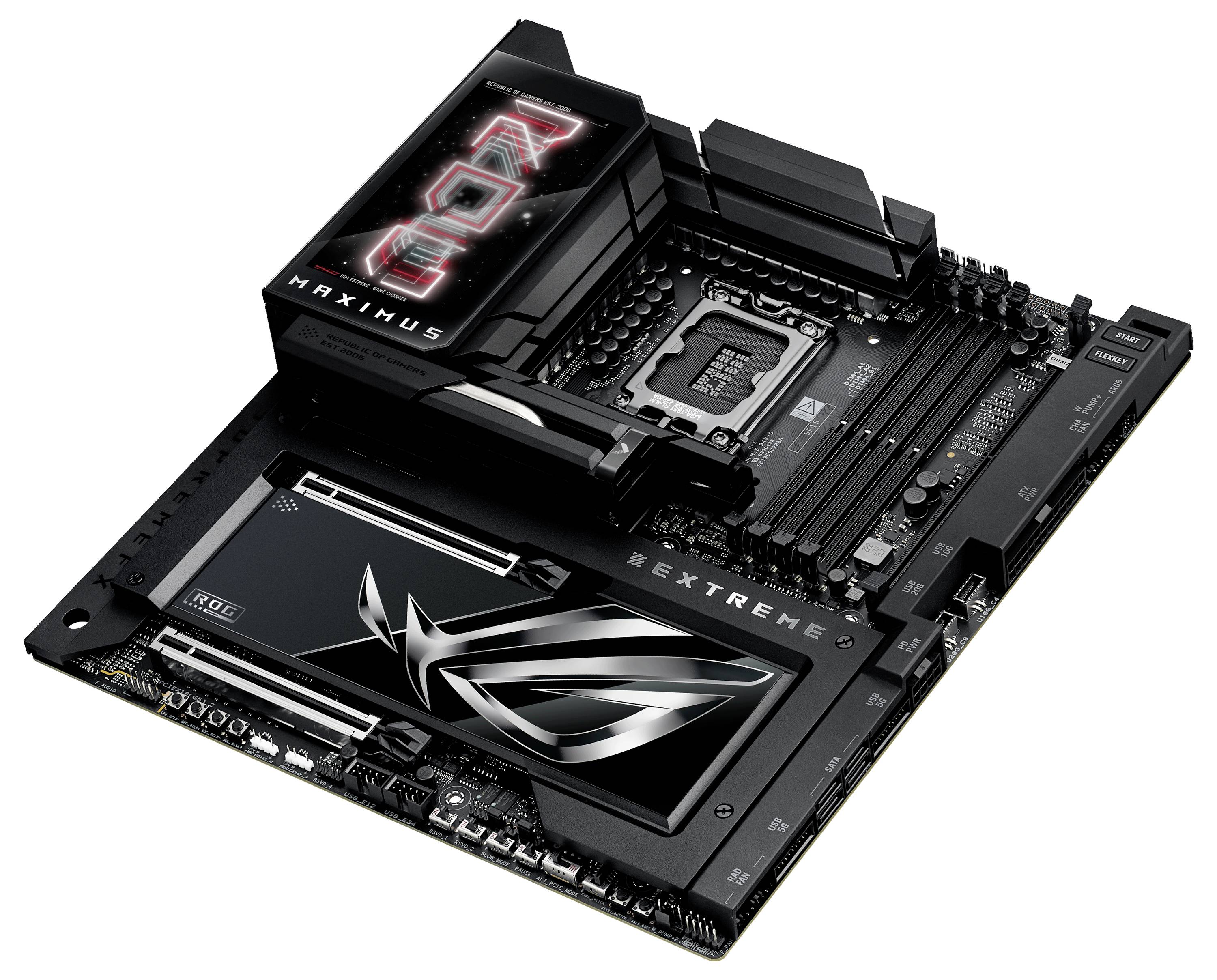 Asus ROG MAXIMUS Z890 EXTREME Mainboard Sockel (PC) Intel® LGA 1851 Formfaktor (Details) ATX Mainboard-Chipsatz Intel® Z890