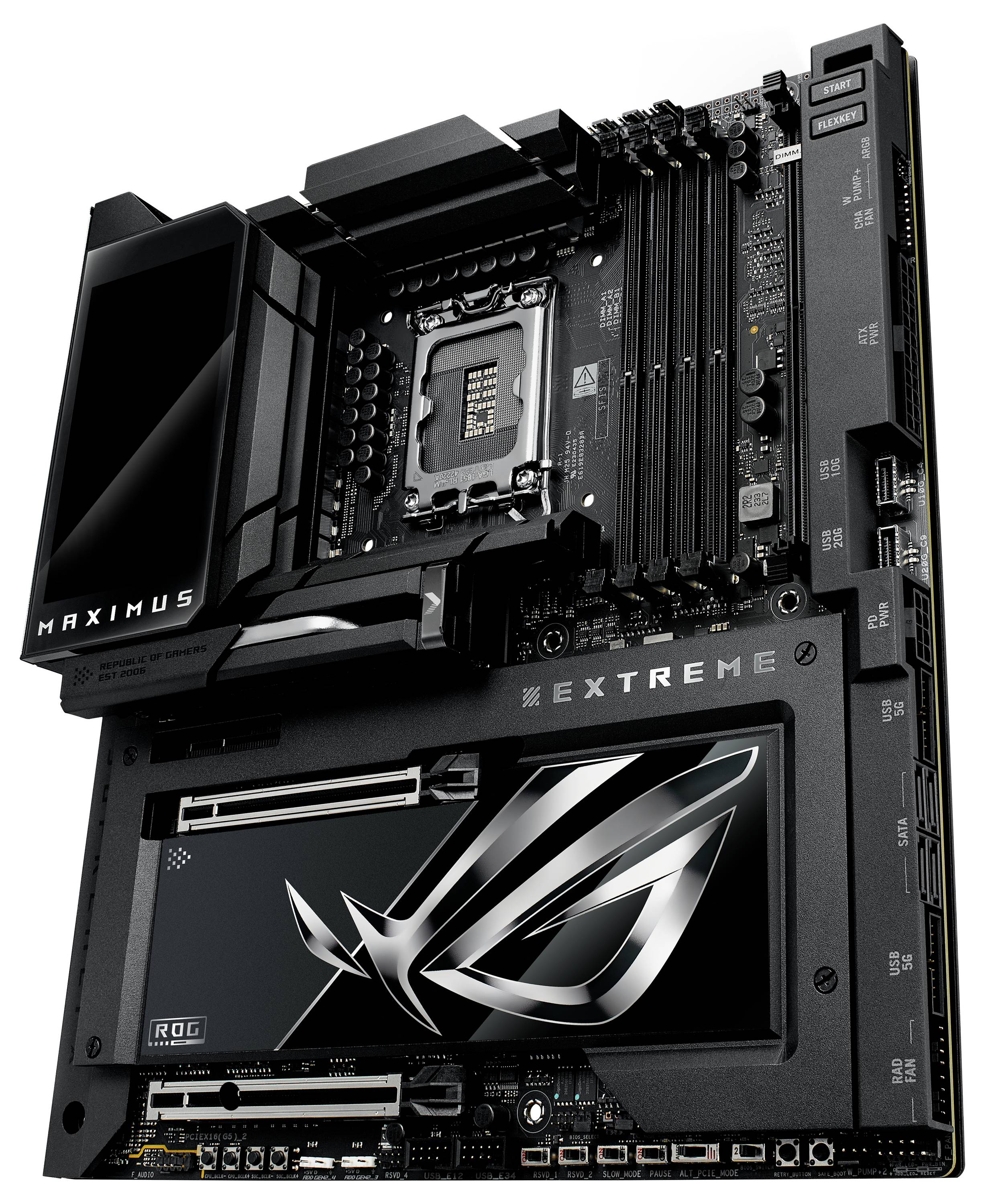 Asus ROG MAXIMUS Z890 EXTREME Mainboard Sockel (PC) Intel® LGA 1851 Formfaktor (Details) ATX Mainboard-Chipsatz Intel® Z890