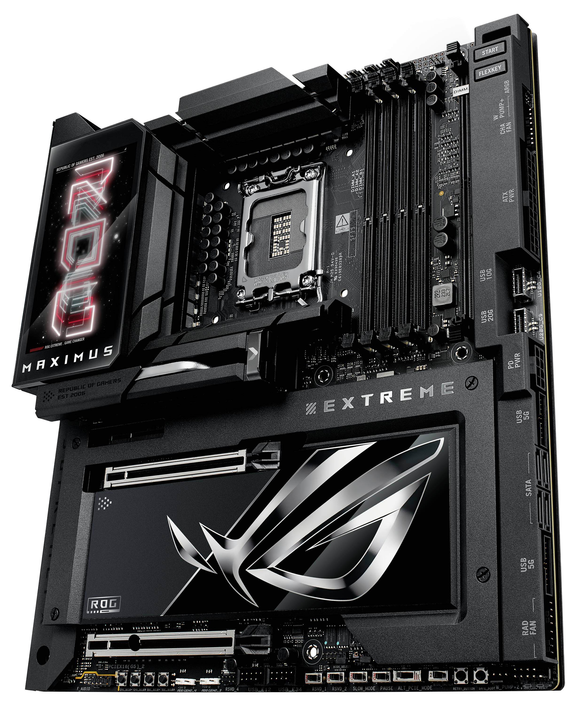 Asus ROG MAXIMUS Z890 EXTREME Mainboard Sockel (PC) Intel® LGA 1851 Formfaktor (Details) ATX Mainboard-Chipsatz Intel® Z890