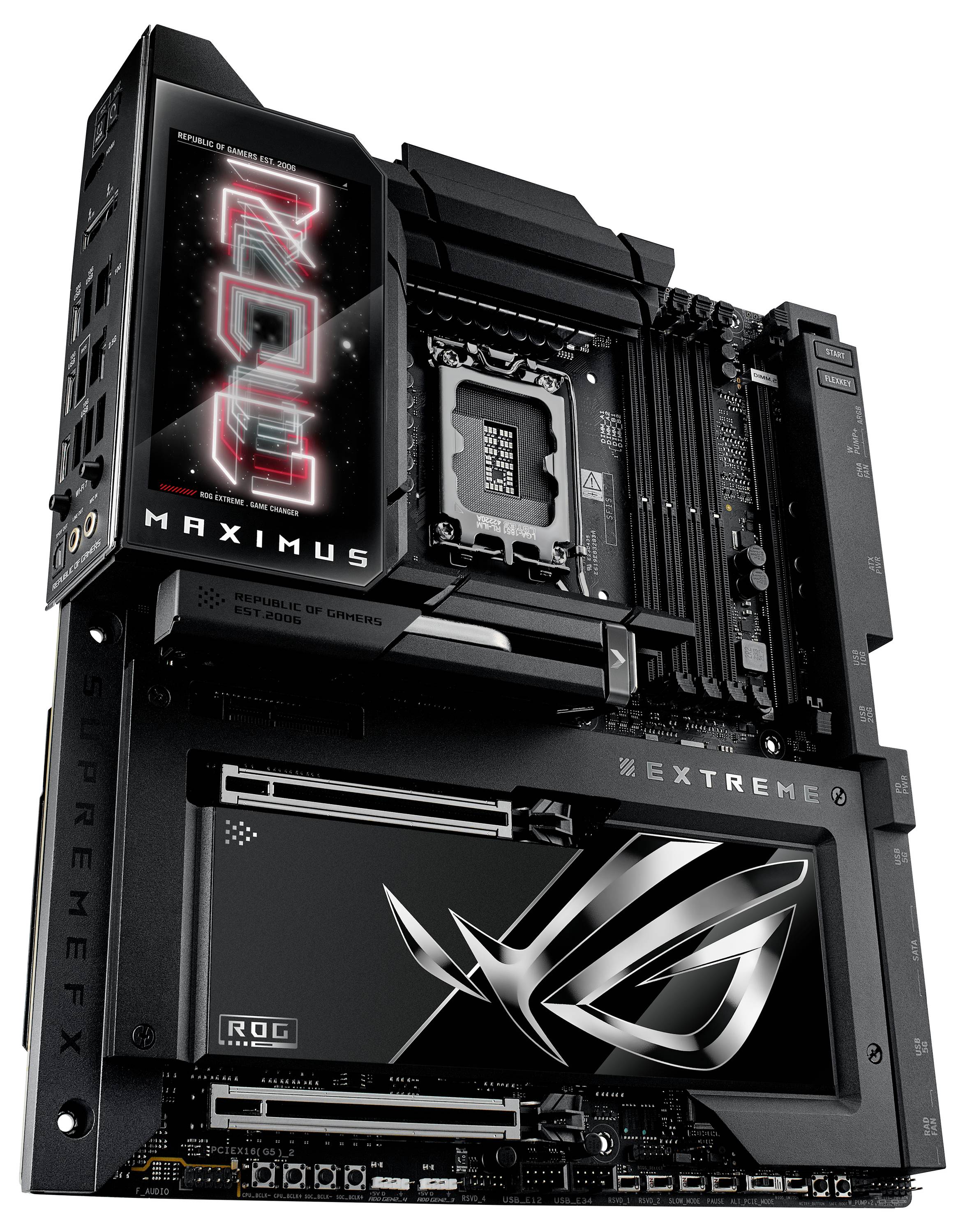 Asus ROG MAXIMUS Z890 EXTREME Mainboard Sockel (PC) Intel® LGA 1851 Formfaktor (Details) ATX Mainboard-Chipsatz Intel® Z890