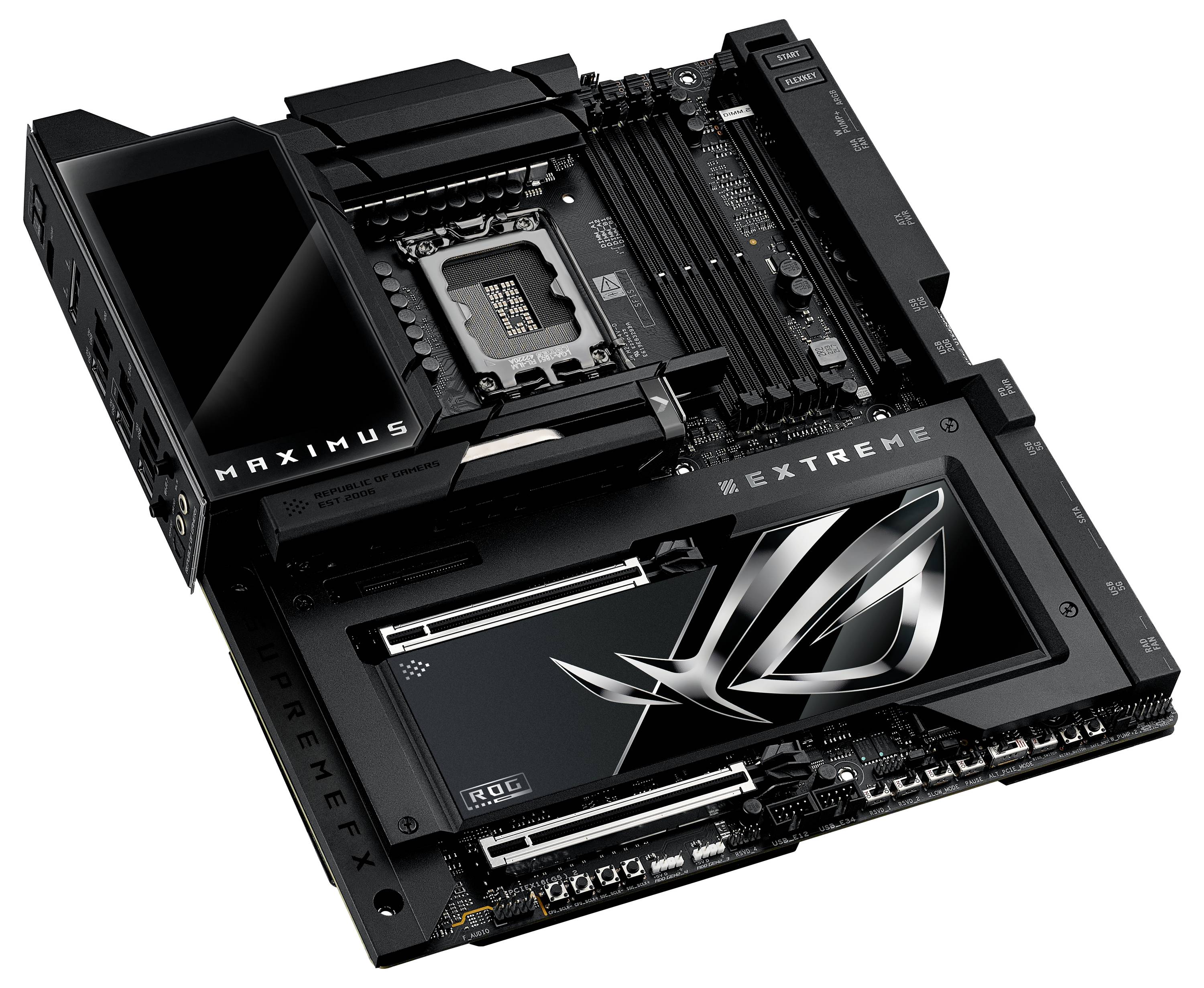Asus ROG MAXIMUS Z890 EXTREME Mainboard Sockel (PC) Intel® LGA 1851 Formfaktor (Details) ATX Mainboard-Chipsatz Intel® Z890